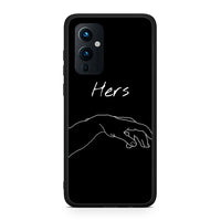 Thumbnail for OnePlus 9 Aeshetic Love 1 Θήκη Αγίου Βαλεντίνου από τη Smartfits με σχέδιο στο πίσω μέρος και μαύρο περίβλημα | Smartphone case with colorful back and black bezels by Smartfits