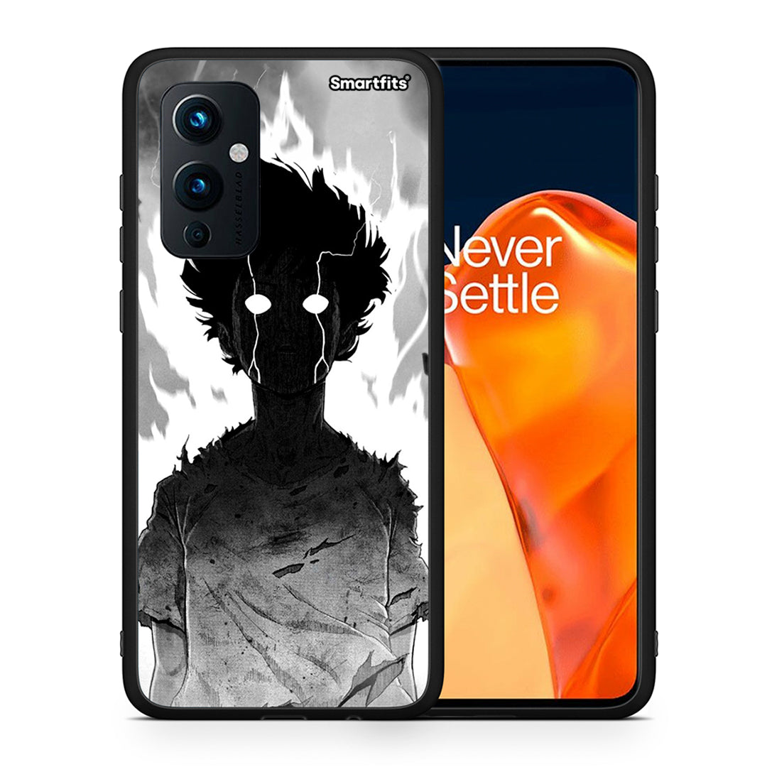 Θήκη OnePlus 9 Anime Boy από τη Smartfits με σχέδιο στο πίσω μέρος και μαύρο περίβλημα | OnePlus 9 Anime Boy case with colorful back and black bezels