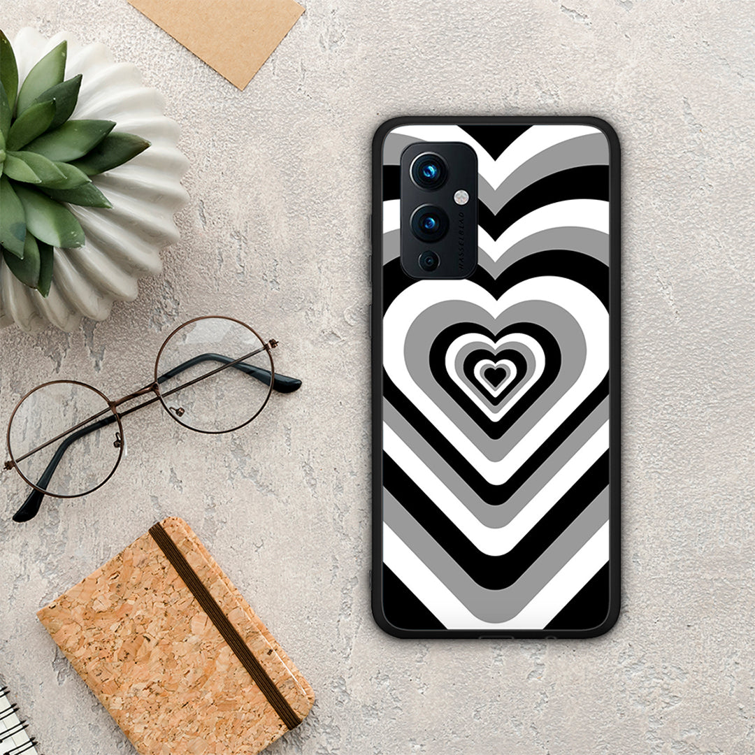 Black Hearts - OnePlus 9 case