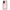 OnePlus 9 Pink Feather Boho θήκη από τη Smartfits με σχέδιο στο πίσω μέρος και μαύρο περίβλημα | Smartphone case with colorful back and black bezels by Smartfits