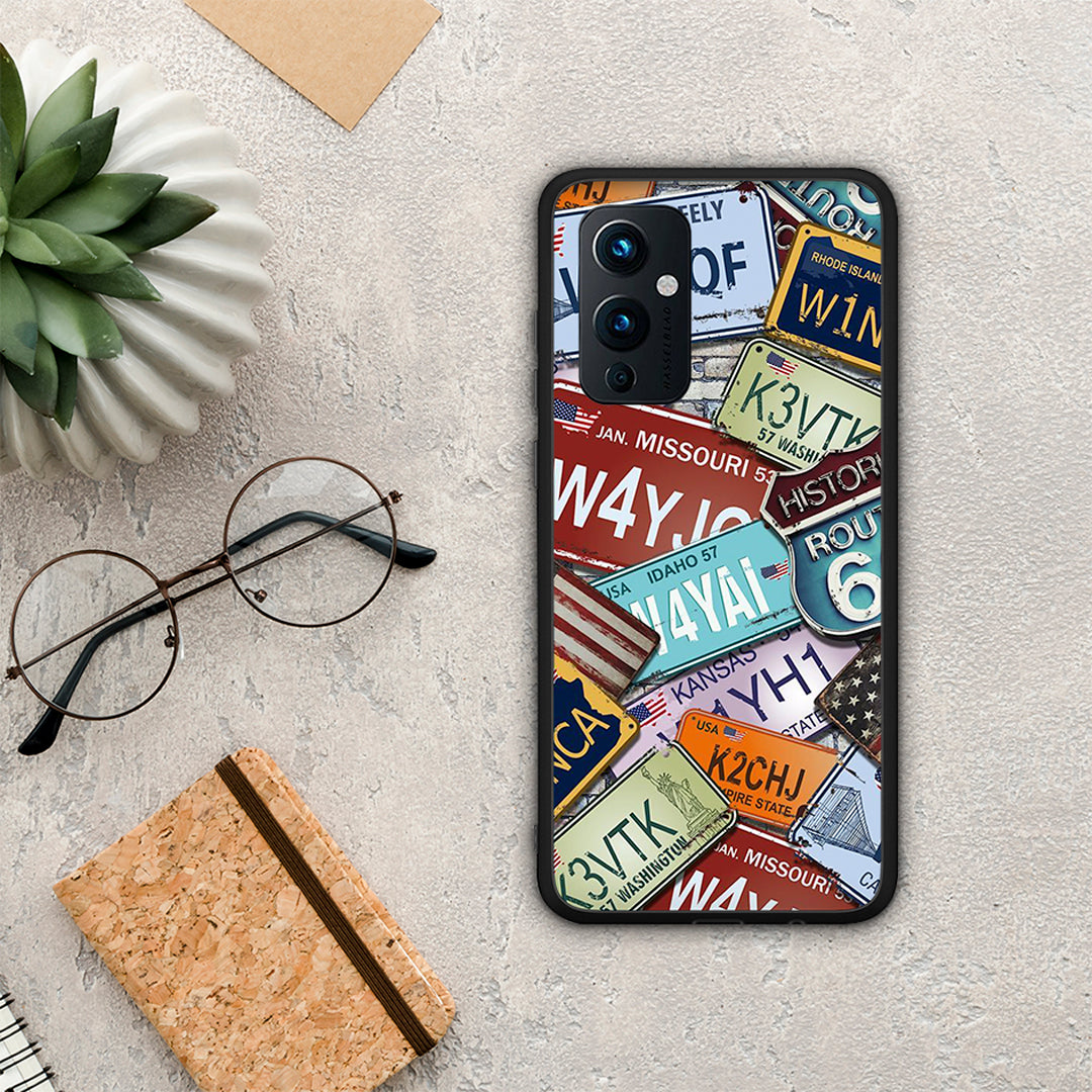 Car Plates - OnePlus 9 case