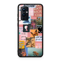 Thumbnail for OnePlus 9 Collage Bitchin Θήκη Αγίου Βαλεντίνου από τη Smartfits με σχέδιο στο πίσω μέρος και μαύρο περίβλημα | Smartphone case with colorful back and black bezels by Smartfits