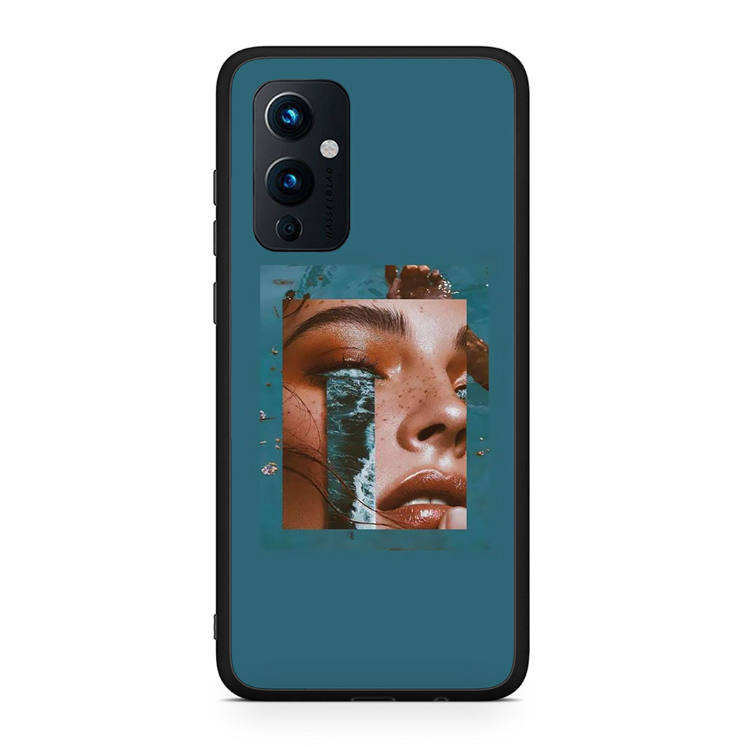 OnePlus 9 Cry An Ocean θήκη από τη Smartfits με σχέδιο στο πίσω μέρος και μαύρο περίβλημα | Smartphone case with colorful back and black bezels by Smartfits