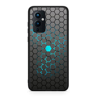 Thumbnail for OnePlus 9 Hexagonal Geometric θήκη από τη Smartfits με σχέδιο στο πίσω μέρος και μαύρο περίβλημα | Smartphone case with colorful back and black bezels by Smartfits