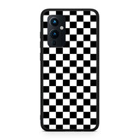 Thumbnail for OnePlus 9 Squares Geometric θήκη από τη Smartfits με σχέδιο στο πίσω μέρος και μαύρο περίβλημα | Smartphone case with colorful back and black bezels by Smartfits