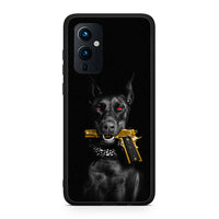 Thumbnail for OnePlus 9 Golden Gun Θήκη Αγίου Βαλεντίνου από τη Smartfits με σχέδιο στο πίσω μέρος και μαύρο περίβλημα | Smartphone case with colorful back and black bezels by Smartfits