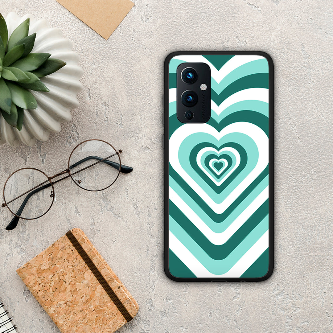 Green Hearts - OnePlus 9 case