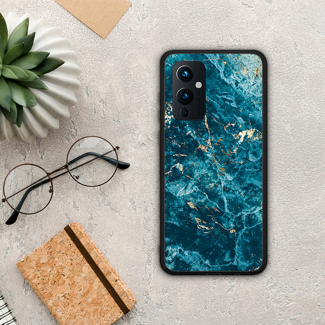 Marble Blue - OnePlus 9 case