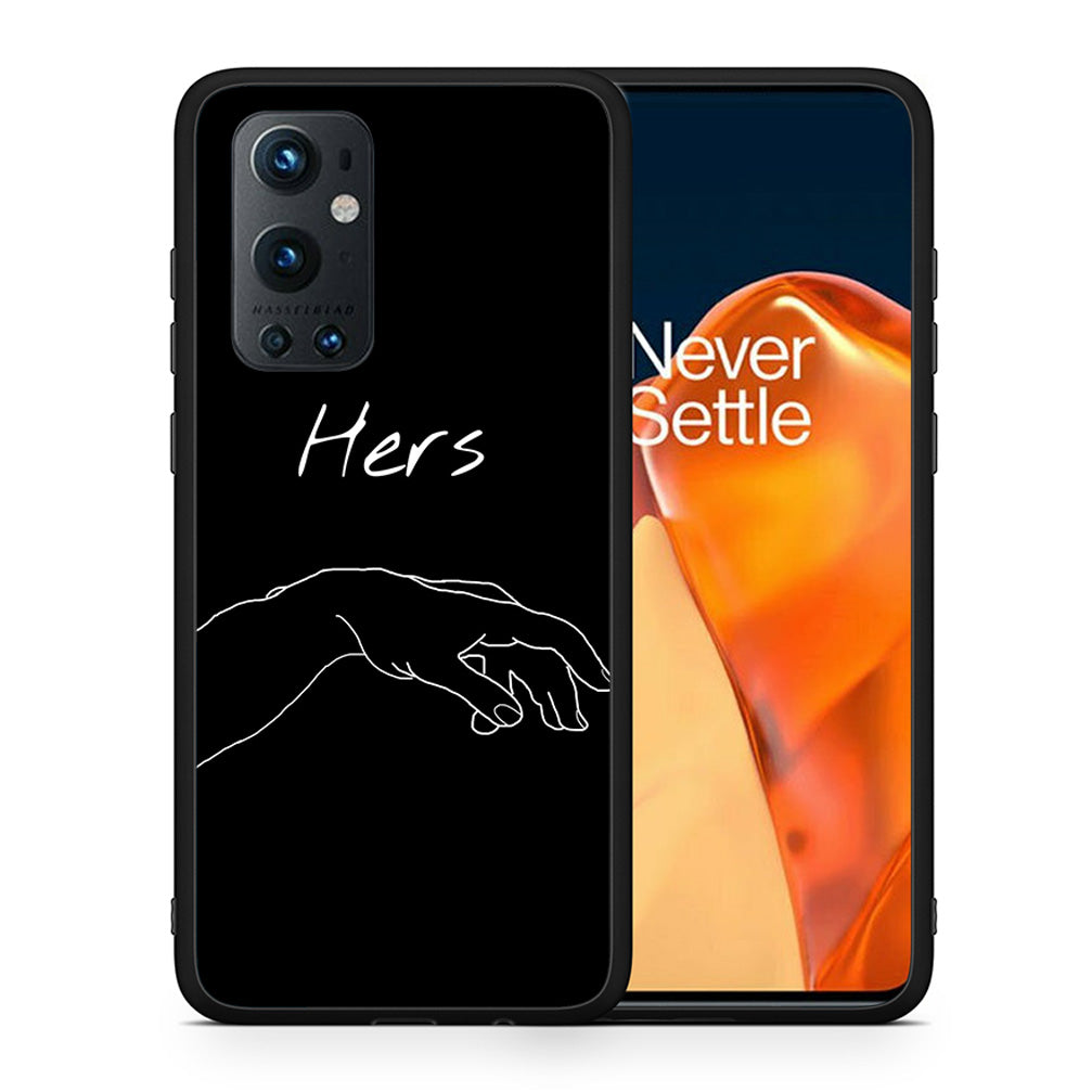 Θήκη Αγίου Βαλεντίνου OnePlus 9 Pro Aeshetic Love 1 από τη Smartfits με σχέδιο στο πίσω μέρος και μαύρο περίβλημα | OnePlus 9 Pro Aeshetic Love 1 case with colorful back and black bezels