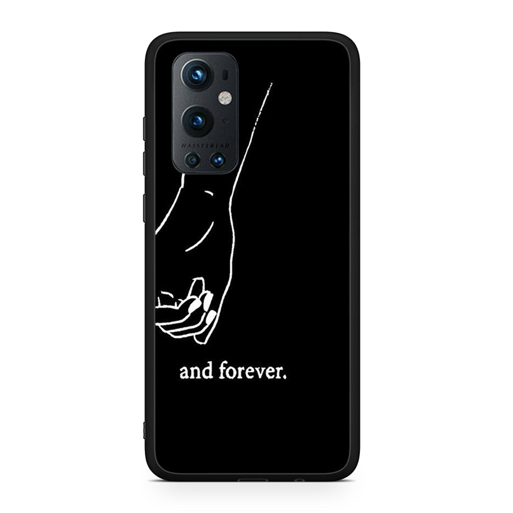 OnePlus 9 Pro Always & Forever 2 Θήκη Αγίου Βαλεντίνου από τη Smartfits με σχέδιο στο πίσω μέρος και μαύρο περίβλημα | Smartphone case with colorful back and black bezels by Smartfits