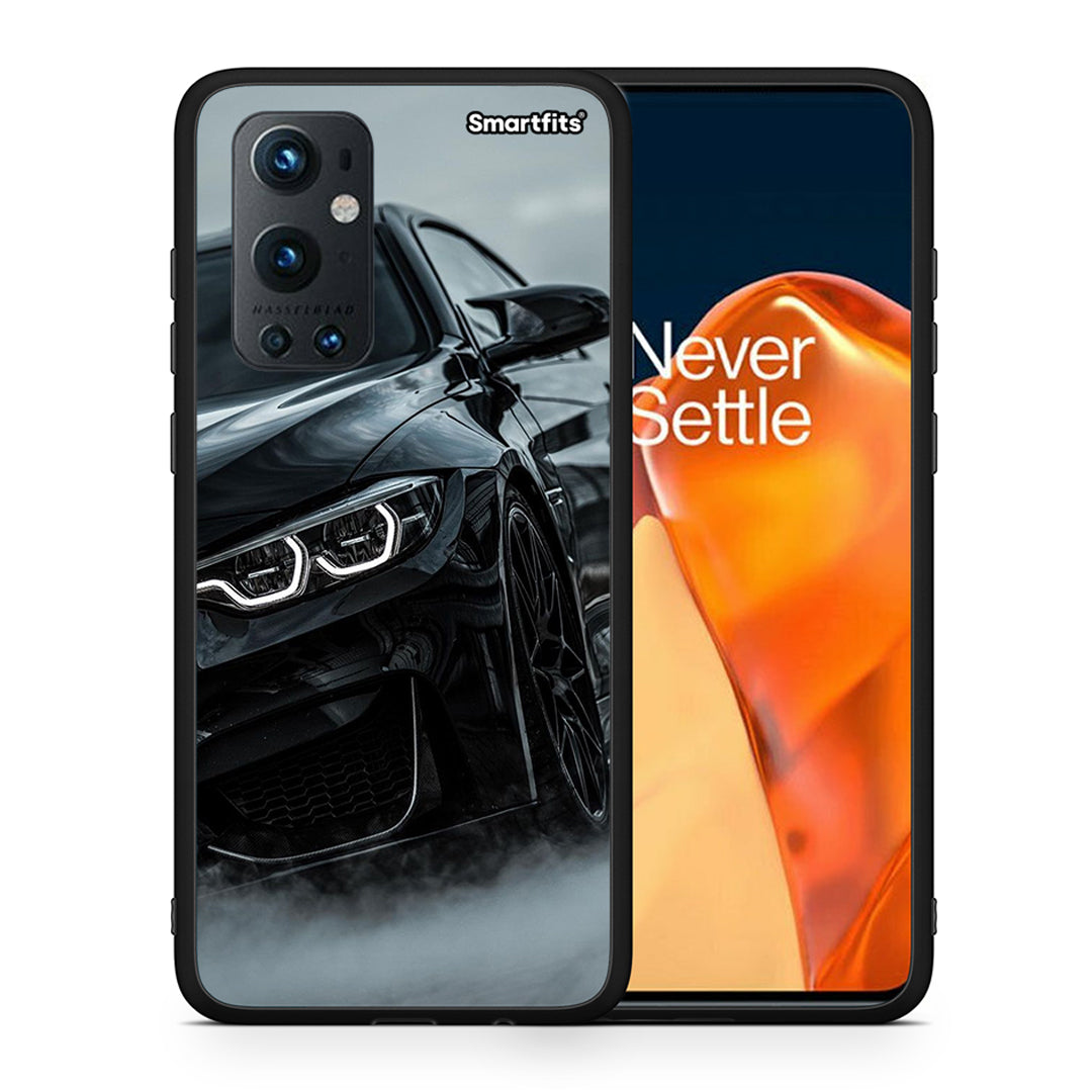 Θήκη OnePlus 9 Pro Black BMW από τη Smartfits με σχέδιο στο πίσω μέρος και μαύρο περίβλημα | OnePlus 9 Pro Black BMW case with colorful back and black bezels