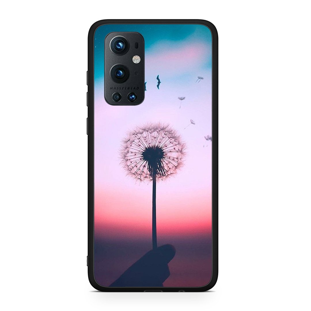 OnePlus 9 Pro Wish Boho θήκη από τη Smartfits με σχέδιο στο πίσω μέρος και μαύρο περίβλημα | Smartphone case with colorful back and black bezels by Smartfits