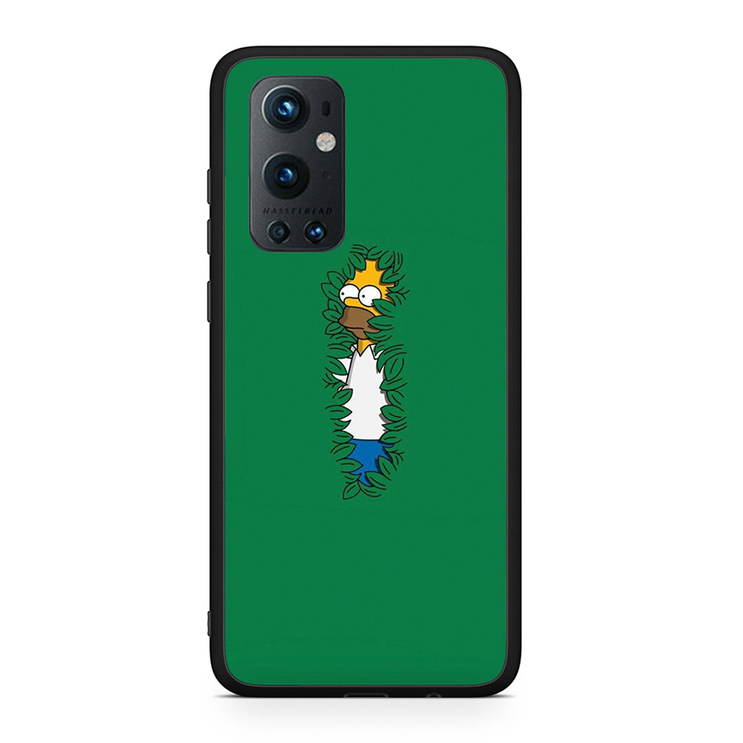 OnePlus 9 Pro Bush Man Θήκη Αγίου Βαλεντίνου από τη Smartfits με σχέδιο στο πίσω μέρος και μαύρο περίβλημα | Smartphone case with colorful back and black bezels by Smartfits