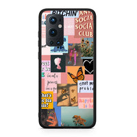 Thumbnail for OnePlus 9 Pro Collage Bitchin Θήκη Αγίου Βαλεντίνου από τη Smartfits με σχέδιο στο πίσω μέρος και μαύρο περίβλημα | Smartphone case with colorful back and black bezels by Smartfits