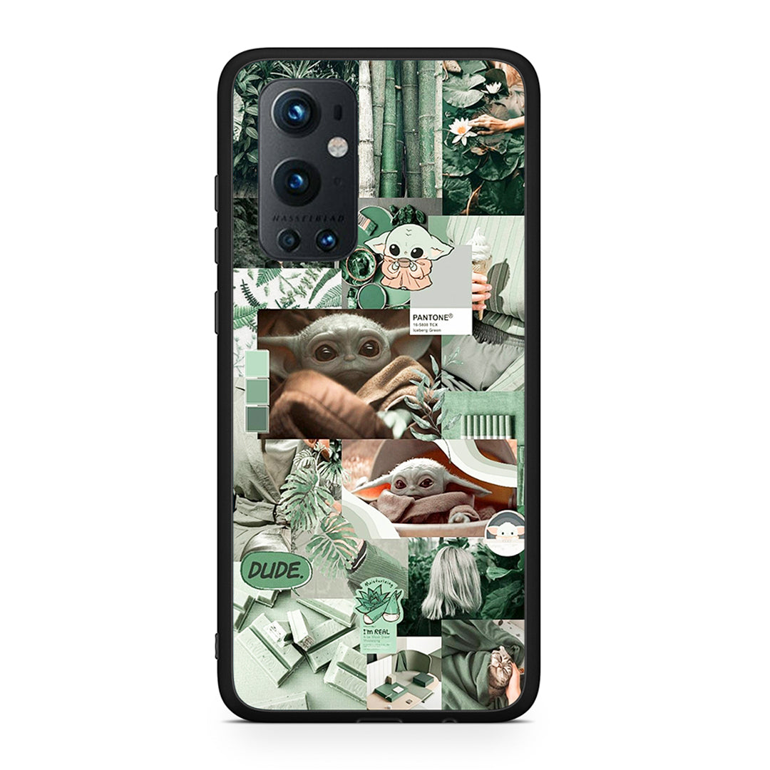 OnePlus 9 Pro Collage Dude Θήκη Αγίου Βαλεντίνου από τη Smartfits με σχέδιο στο πίσω μέρος και μαύρο περίβλημα | Smartphone case with colorful back and black bezels by Smartfits