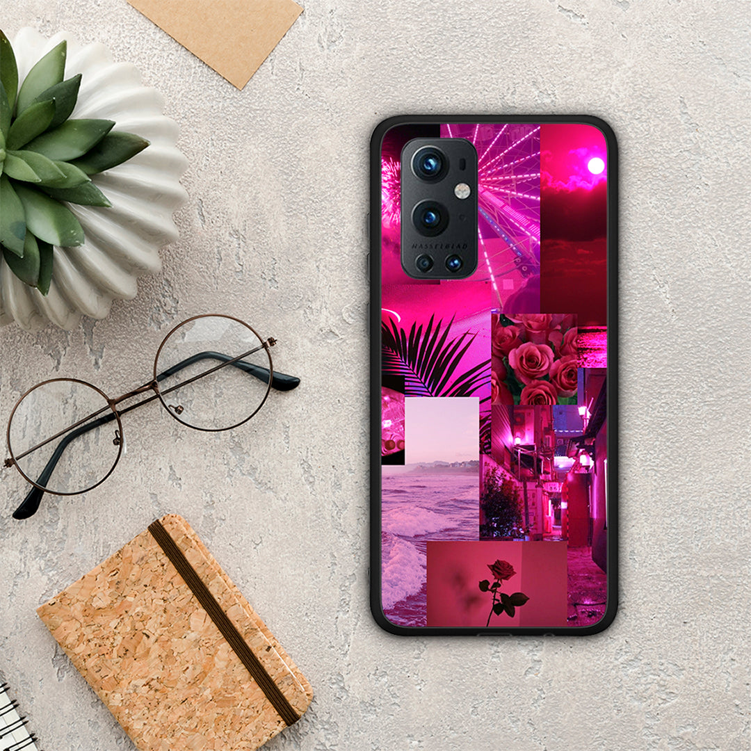 Collage Red Roses - OnePlus 9 Pro case