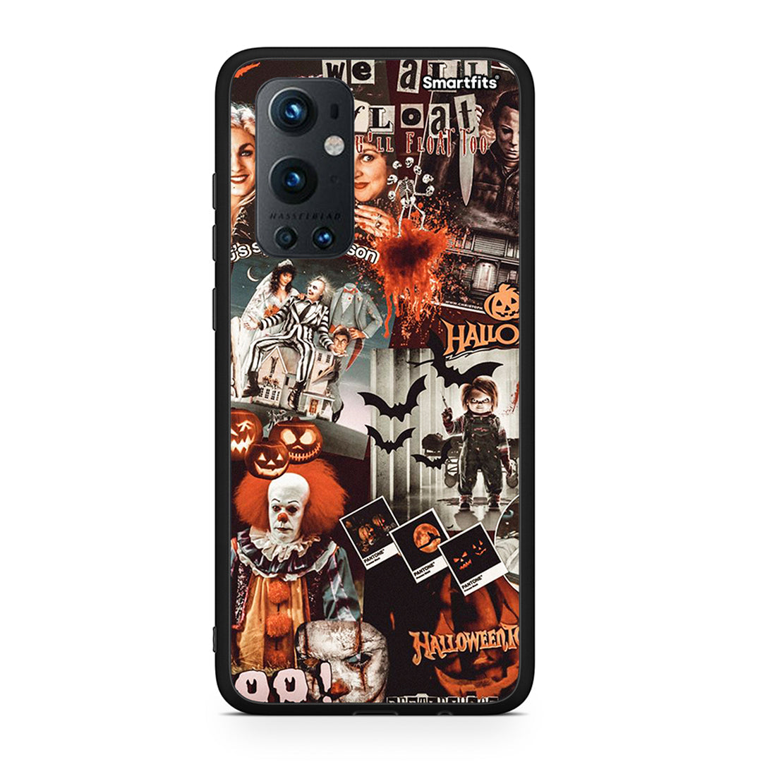 OnePlus 9 Pro Halloween Spooky Season Θήκη από τη Smartfits με σχέδιο στο πίσω μέρος και μαύρο περίβλημα | Smartphone case with colorful back and black bezels by Smartfits