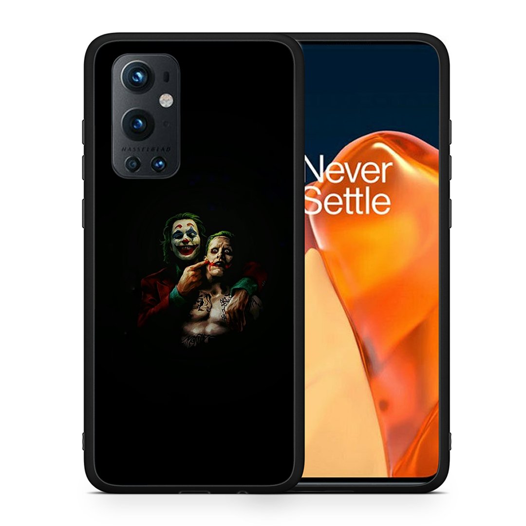 Θήκη OnePlus 9 Pro Clown Hero από τη Smartfits με σχέδιο στο πίσω μέρος και μαύρο περίβλημα | OnePlus 9 Pro Clown Hero case with colorful back and black bezels