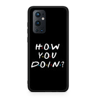 Thumbnail for OnePlus 9 Pro How You Doin θήκη από τη Smartfits με σχέδιο στο πίσω μέρος και μαύρο περίβλημα | Smartphone case with colorful back and black bezels by Smartfits