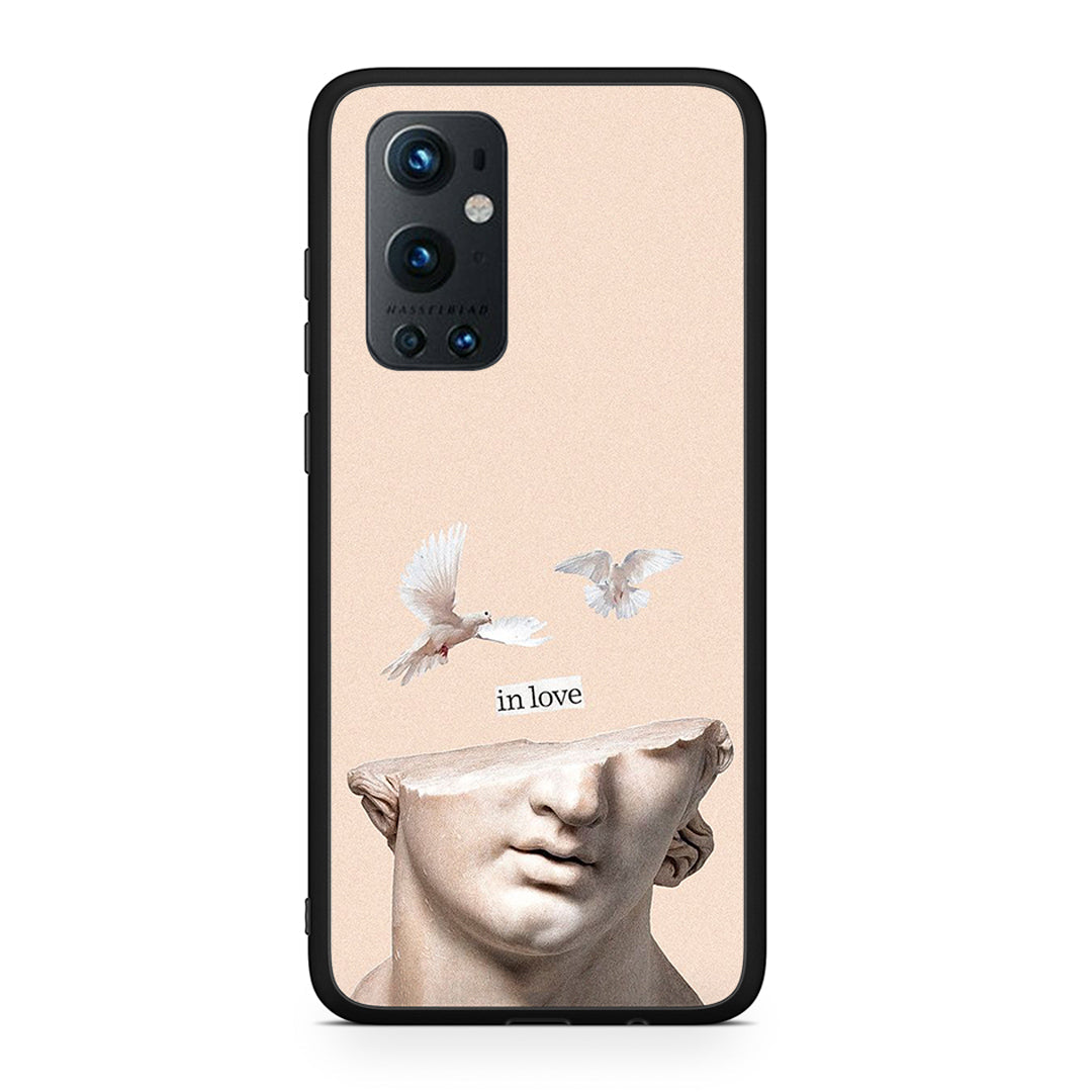 OnePlus 9 Pro In Love θήκη από τη Smartfits με σχέδιο στο πίσω μέρος και μαύρο περίβλημα | Smartphone case with colorful back and black bezels by Smartfits