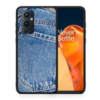 Thumbnail for Θήκη OnePlus 9 Pro Jeans Pocket από τη Smartfits με σχέδιο στο πίσω μέρος και μαύρο περίβλημα | OnePlus 9 Pro Jeans Pocket case with colorful back and black bezels