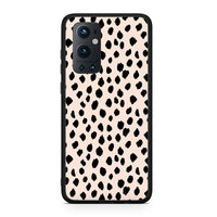 Thumbnail for OnePlus 9 Pro New Polka Dots θήκη από τη Smartfits με σχέδιο στο πίσω μέρος και μαύρο περίβλημα | Smartphone case with colorful back and black bezels by Smartfits