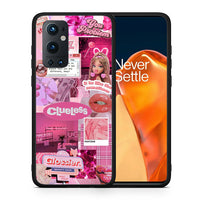 Thumbnail for Θήκη Αγίου Βαλεντίνου OnePlus 9 Pro Pink Love από τη Smartfits με σχέδιο στο πίσω μέρος και μαύρο περίβλημα | OnePlus 9 Pro Pink Love case with colorful back and black bezels