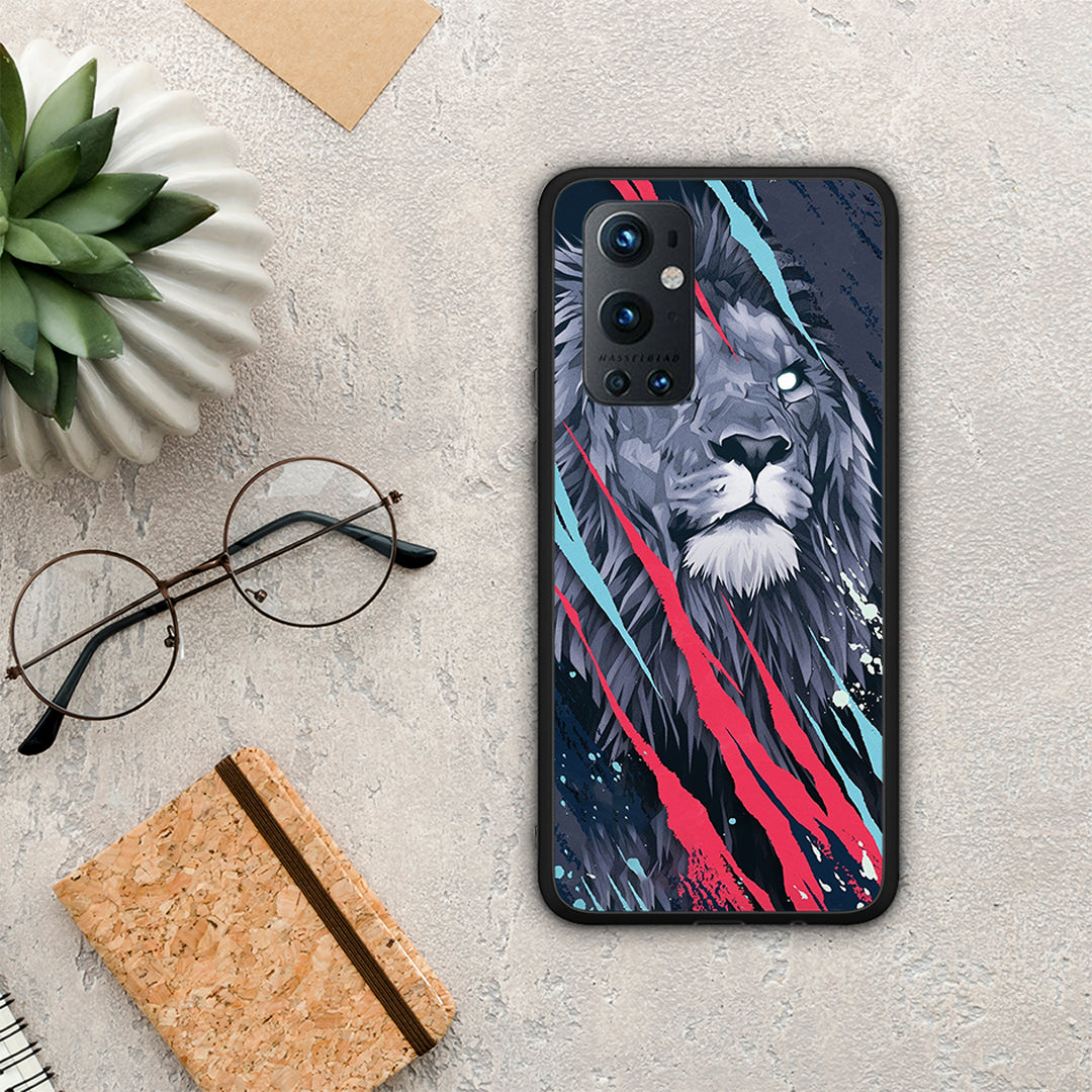 PopArt Lion Designer - OnePlus 9 Pro case