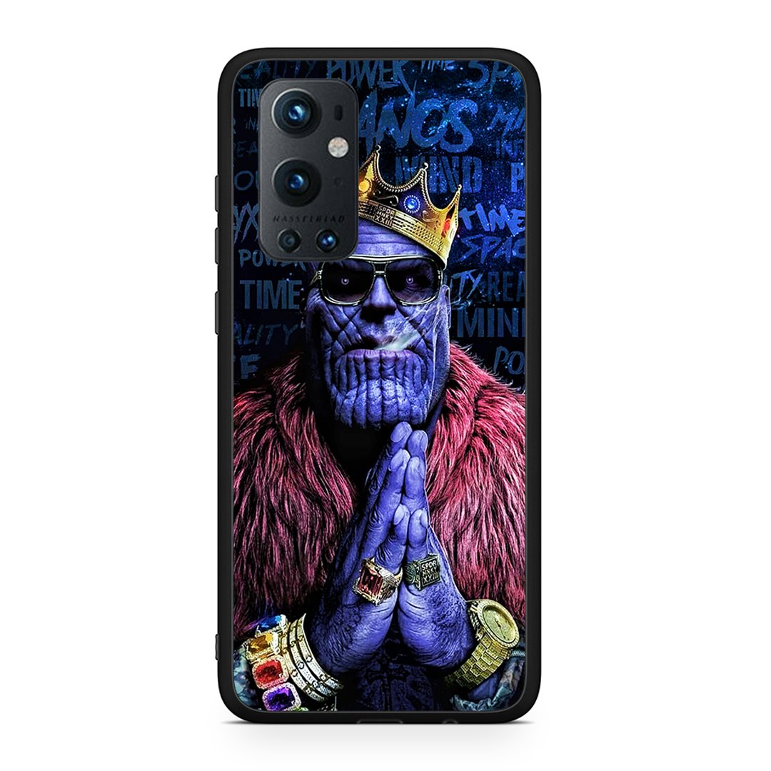 OnePlus 9 Pro Thanos PopArt θήκη από τη Smartfits με σχέδιο στο πίσω μέρος και μαύρο περίβλημα | Smartphone case with colorful back and black bezels by Smartfits