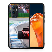 Thumbnail for Θήκη OnePlus 9 Pro Racing Vibes από τη Smartfits με σχέδιο στο πίσω μέρος και μαύρο περίβλημα | OnePlus 9 Pro Racing Vibes case with colorful back and black bezels