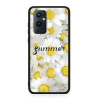 Thumbnail for OnePlus 9 Pro Summer Daisies Θήκη από τη Smartfits με σχέδιο στο πίσω μέρος και μαύρο περίβλημα | Smartphone case with colorful back and black bezels by Smartfits
