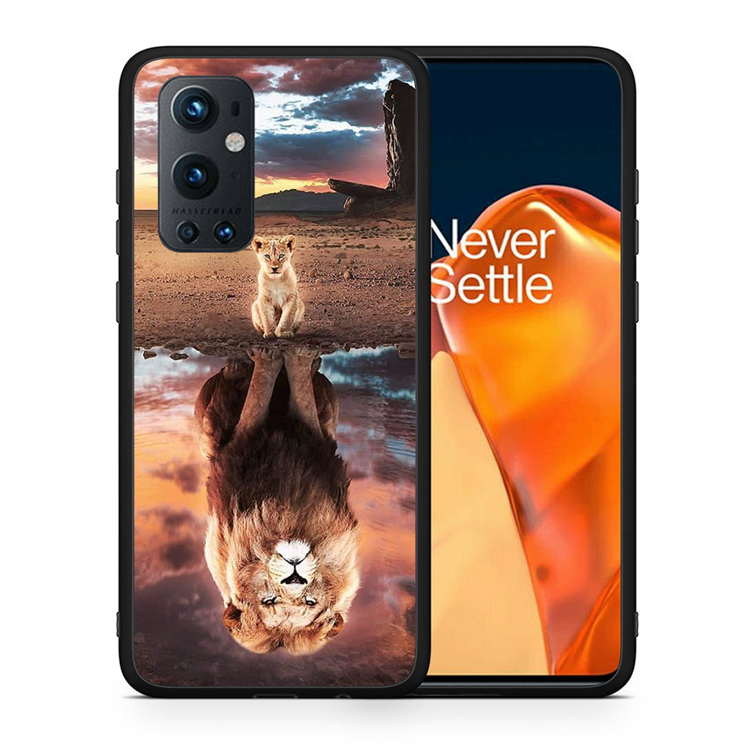 Θήκη Αγίου Βαλεντίνου OnePlus 9 Pro Sunset Dreams από τη Smartfits με σχέδιο στο πίσω μέρος και μαύρο περίβλημα | OnePlus 9 Pro Sunset Dreams case with colorful back and black bezels