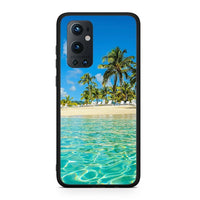 Thumbnail for OnePlus 9 Pro Tropical Vibes Θήκη από τη Smartfits με σχέδιο στο πίσω μέρος και μαύρο περίβλημα | Smartphone case with colorful back and black bezels by Smartfits