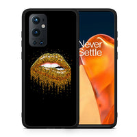 Thumbnail for Θήκη OnePlus 9 Pro Golden Valentine από τη Smartfits με σχέδιο στο πίσω μέρος και μαύρο περίβλημα | OnePlus 9 Pro Golden Valentine case with colorful back and black bezels