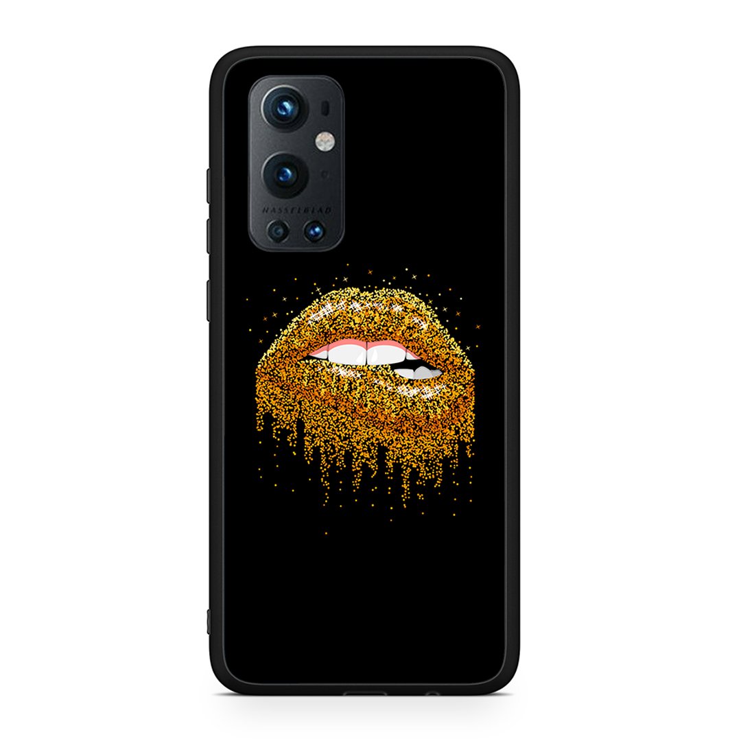 OnePlus 9 Pro Golden Valentine θήκη από τη Smartfits με σχέδιο στο πίσω μέρος και μαύρο περίβλημα | Smartphone case with colorful back and black bezels by Smartfits