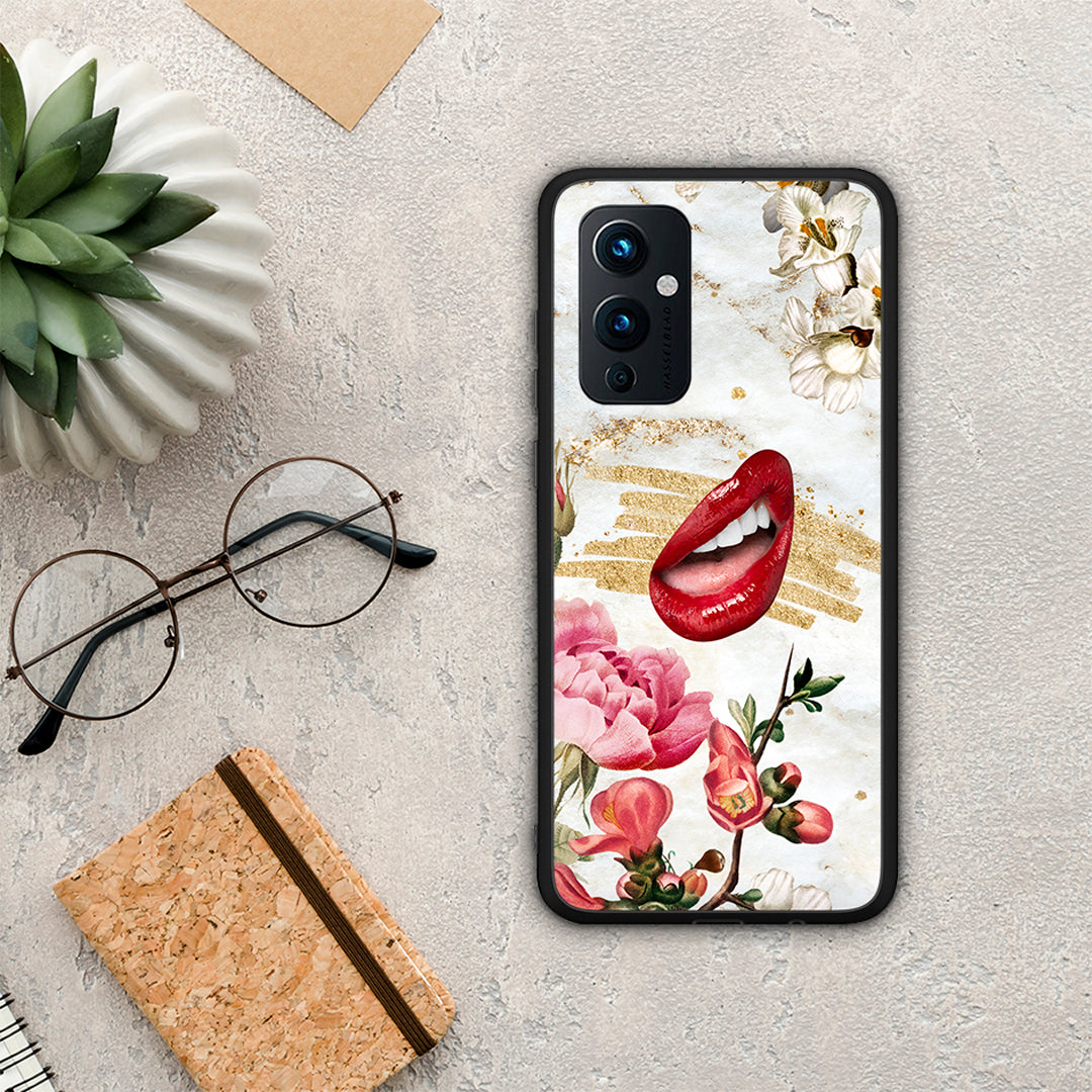 Red Lips - OnePlus 9 case