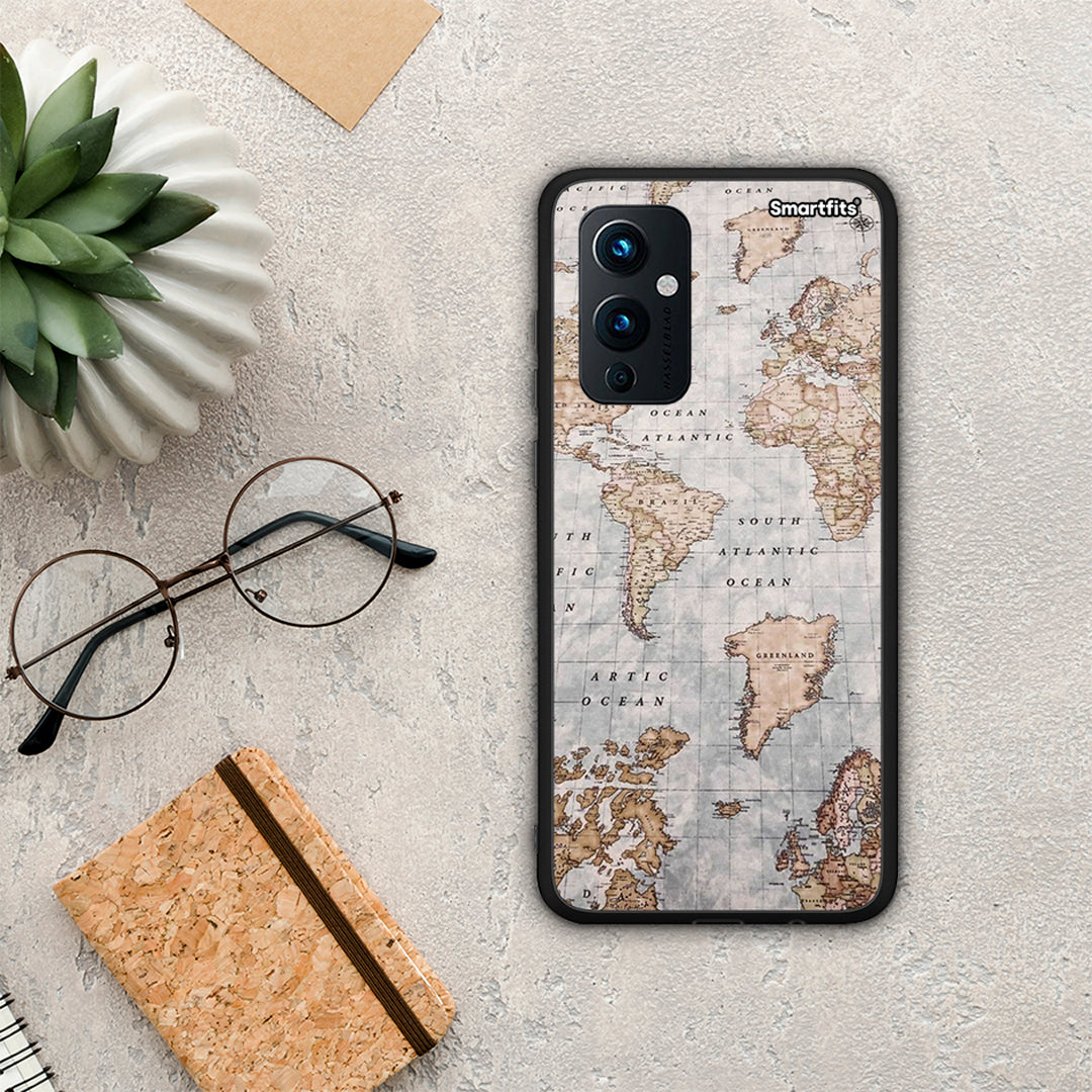 World Map - OnePlus 9 case