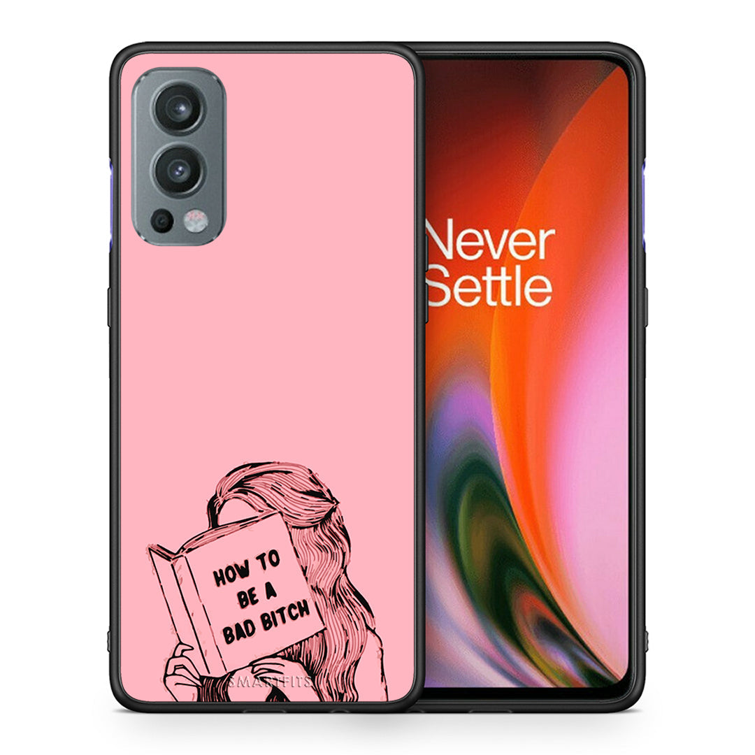 Θήκη OnePlus Nord 2 5G Bad Bitch από τη Smartfits με σχέδιο στο πίσω μέρος και μαύρο περίβλημα | OnePlus Nord 2 5G Bad Bitch case with colorful back and black bezels