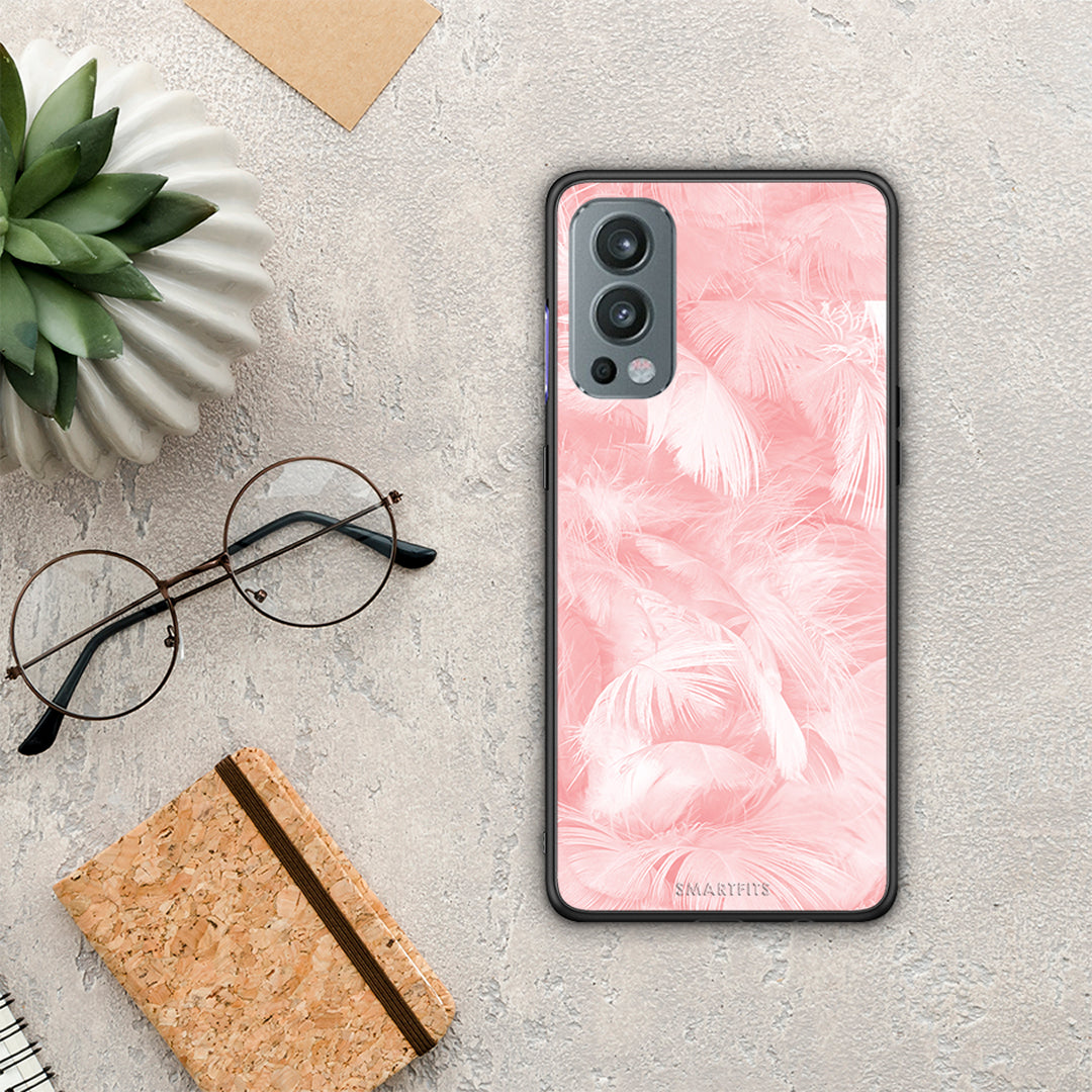 Boho Pink Feather - OnePlus Nord 2 5G case