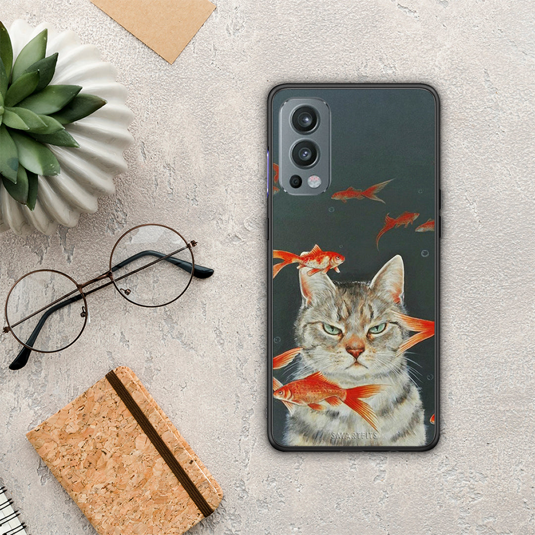 Cat Goldfish - OnePlus Nord 2 5G case