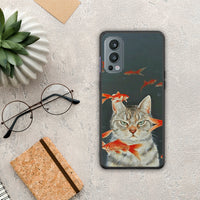 Thumbnail for Cat Goldfish - OnePlus Nord 2 5G case