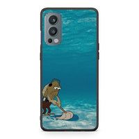 Thumbnail for OnePlus Nord 2 5G Clean The Ocean Θήκη από τη Smartfits με σχέδιο στο πίσω μέρος και μαύρο περίβλημα | Smartphone case with colorful back and black bezels by Smartfits