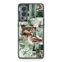 Thumbnail for OnePlus Nord 2 5G Collage Dude Θήκη Αγίου Βαλεντίνου από τη Smartfits με σχέδιο στο πίσω μέρος και μαύρο περίβλημα | Smartphone case with colorful back and black bezels by Smartfits