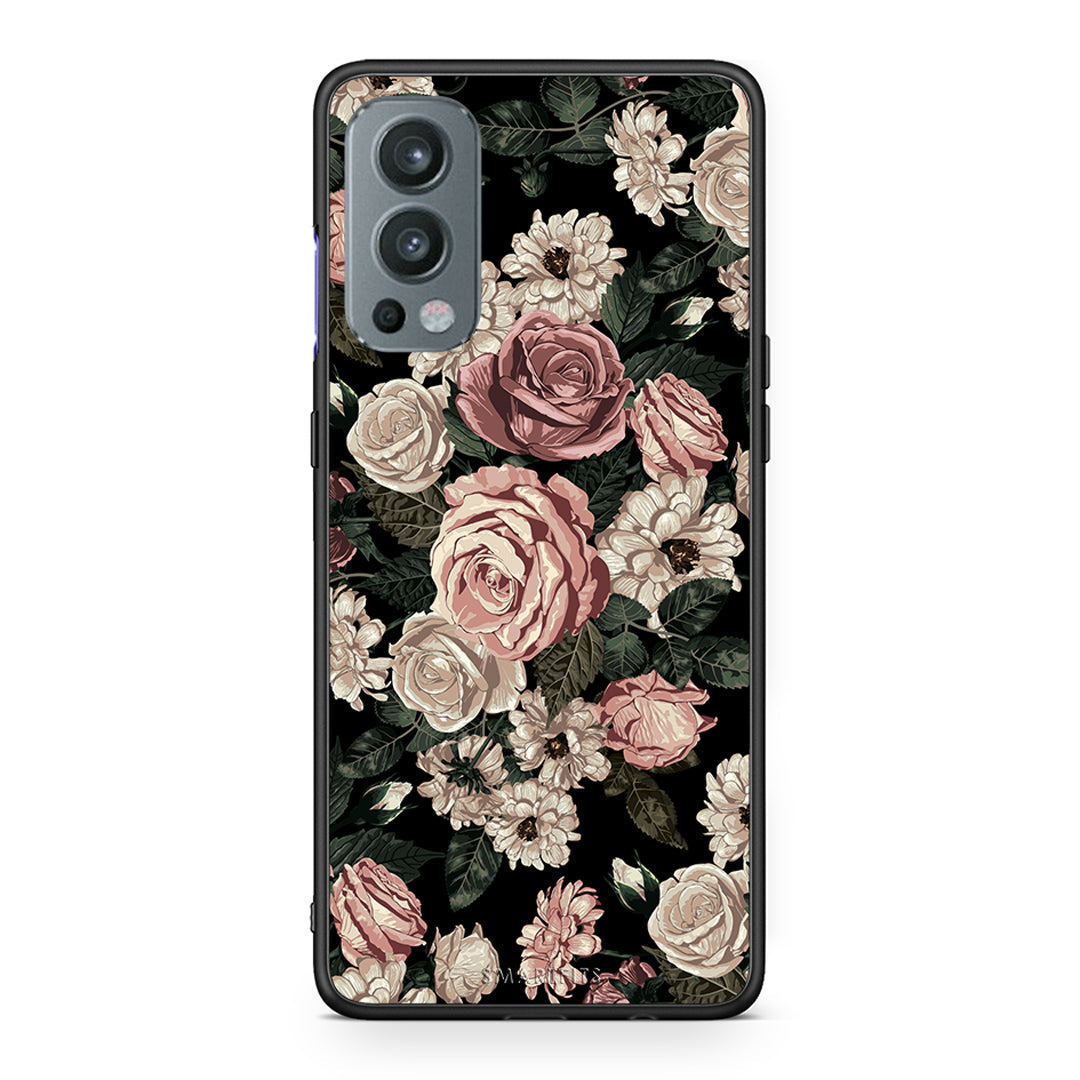 4 - OnePlus Nord 2 5G Wild Roses Flower case, cover, bumper