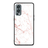 Thumbnail for 116 - OnePlus Nord 2 5G Pink Splash Marble case, cover, bumper