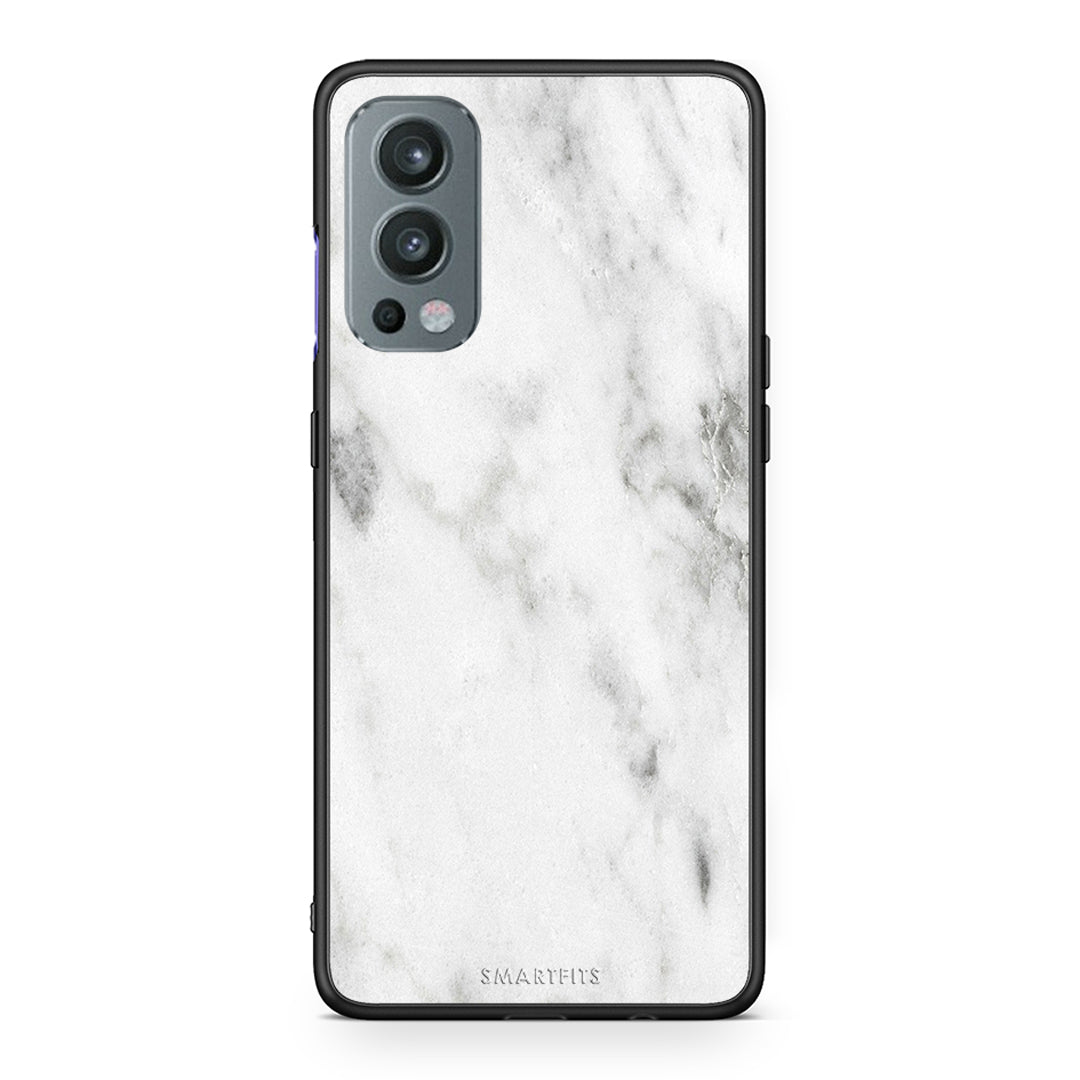 2 - OnePlus Nord 2 5G White marble case, cover, bumper