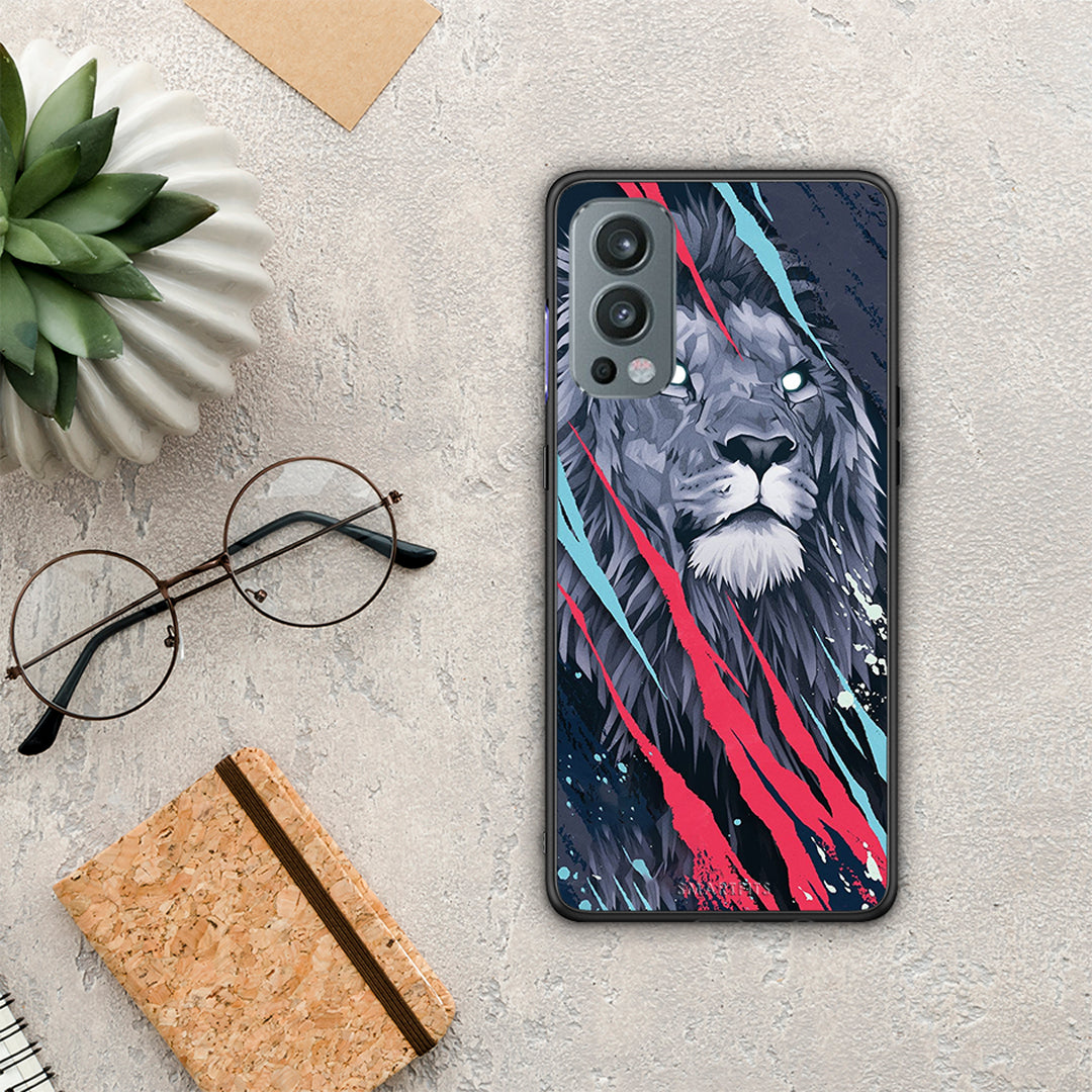 PopArt Lion Designer - OnePlus Nord 2 5G case