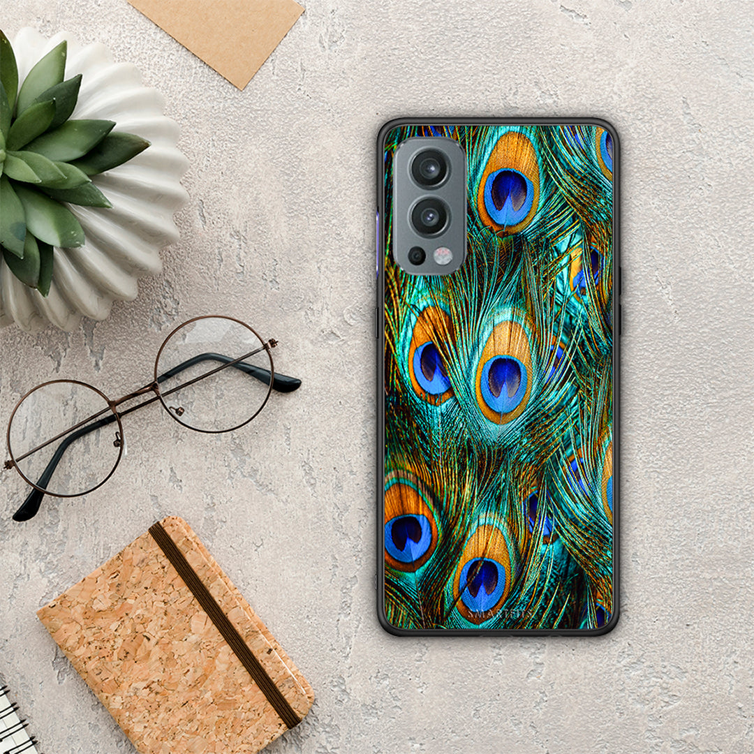 Real Peacock Feathers - OnePlus Nord 2 5G case