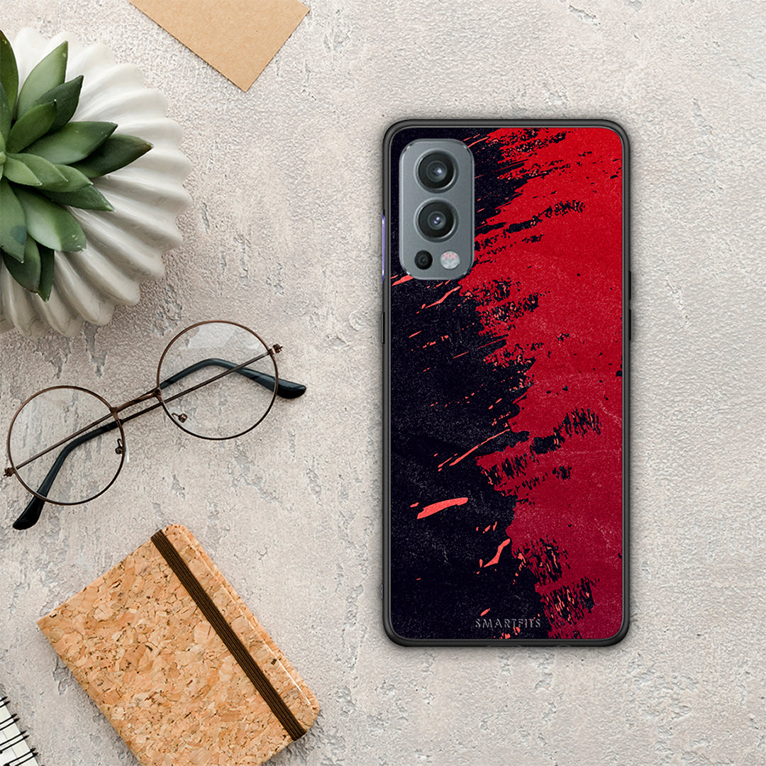 Red Paint - OnePlus Nord 2 5G case