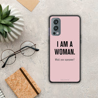 Thumbnail for Superpower Woman - OnePlus Nord 2 5G case